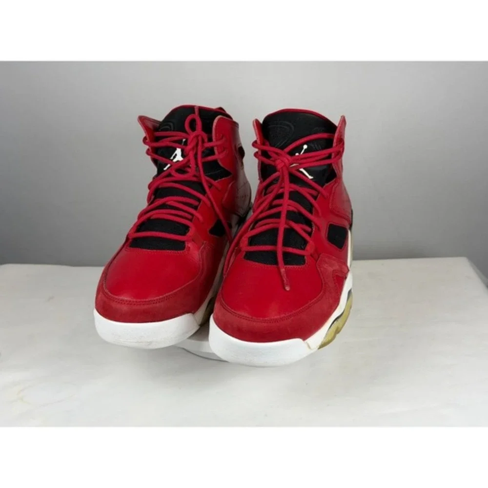 Jordan Flight Club '91 Gym‎ Red Black White Sz 10